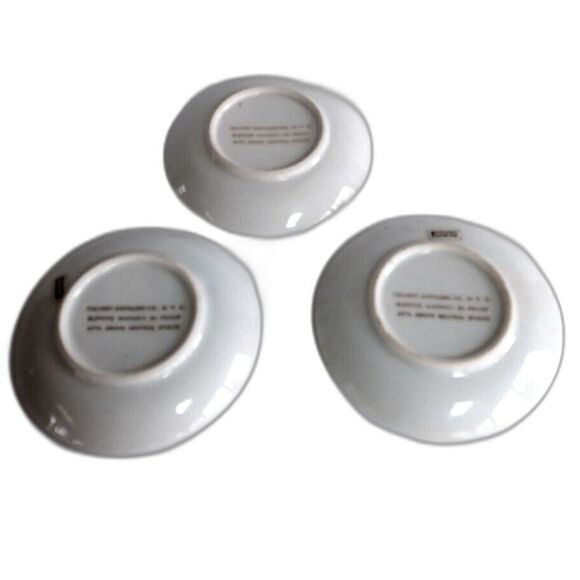 Vintage 1980s Bird Collection Small Plates by Calvert Reserve Whiskey - Picture 6 of 10